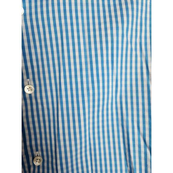 Scotch & and Soda Mens Gingham plaid button up shirt L Easter career casual - Picture 2 of 8